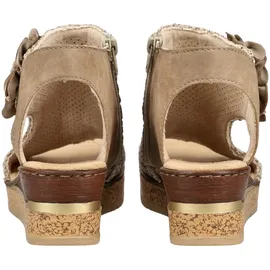 Rieker Keilsandaletten Damen Beige 42