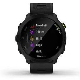 Garmin Forerunner 55 Silikonarmband schwarz