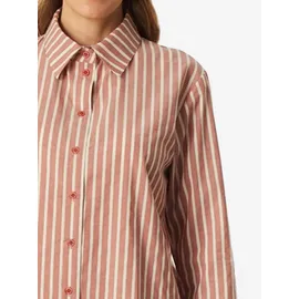 SCHIESSER Pyjama gestreift rot/weiß M