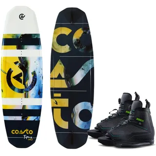 COASTO Topaz 140 Wakeboard Flex mit Maze Bindung 40-46