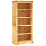 vidaXL Bücherschrank 5 Fächer Mexiko-Stil Kiefernholz 81x40x170 cm