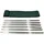 rukauf Grillspieße Edelstahl 40 cm 2 cm silber