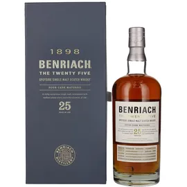 Benriach 25 Jahre Single Malt Whisky 46% vol 0,7 l Geschenkbox