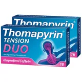 Thomapyrin TENSION DUO mit Coffein & Ibuprofen - Doppelpack 2X18 St