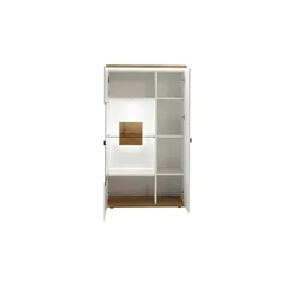 MCA Furniture Highboard Marlea ¦ weiß ¦ Maße (cm): B: 80 H: 143 T: 37.0