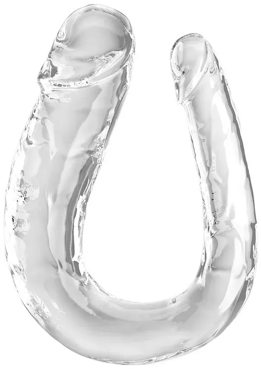 KING COCK - DOUBLE TROUBLE DOPPELDILDO 44 CM KLAR