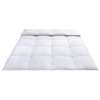 OTTO products Daunenbettdecke Jannika, warm, Füllung 80% Daunen 20% Federn, Bezug 100% Baumwolle, (1 St.), plastikfreie Verpackung