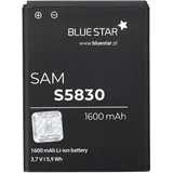 Bluestar Akku Ersatz kompatibel mit Samsung S5830 Galaxy Ace/ Galaxy Gio (S5670) 1600 mAh Austausch Batterie Accu EB494358VU