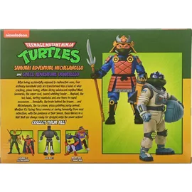 NECA Teenage Mutant Ninja Turtles Actionfiguren 2er-Pack Space Adventure & Samurai Turtles 18 cm