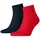 Tommy Hilfiger TH MEN QUARTER 2P Sneakersocken Blau/Rot 47-49
