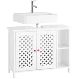 SoBuy Waschbeckenunterschrank 80 x 60 cm Weiß