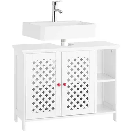 SoBuy Waschbeckenunterschrank 80 x 60 cm Weiß