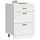 vidaXL Unterschrank Porto 100 x 60 x 82,5 cm Weiß