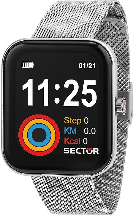 Sector Smartwatch S03 R3253282004 - silber
