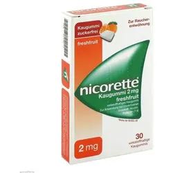 Nicorette 2 mg freshfruit Kaugummi