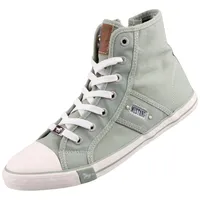 Mustang Damen High Top Sneaker Grün, 37