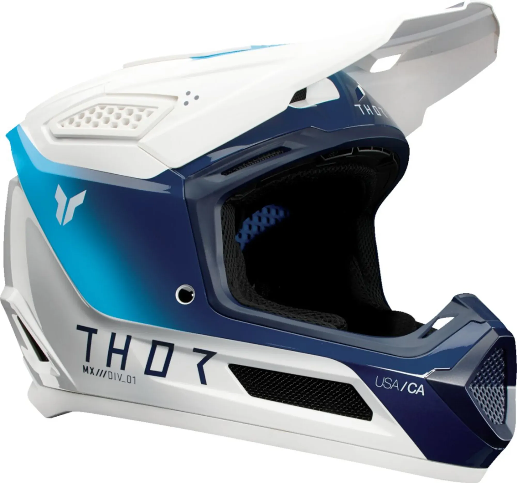 Thor Fleet Storm Motocross Helm, Größe M für Männer