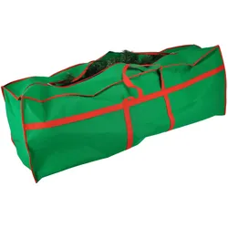 Weihnachtsbaum Aufbewahrungstasche - für 1,8m - 2,1m Bäume - grün/rot