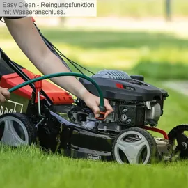 SCHEPPACH Benzin Rasenmäher RM420 3,5 PS 6in1 inkl. 0,6 L Motorenöl + Zweitmesser