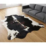 Kuhfelle Online & Nomad KUHFELL RINDERFELL DREIFARBIG BRAUN WEIß 220 x 180 cm Tricolor KUHFELL Teppich