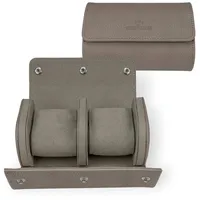 Windrose Uhrenetui Tempora für 2 Uhren Ø max.50 mm Beige