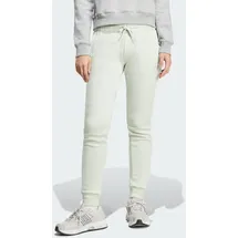 adidas Essentials 3-Streifen Fleece-Hose - Linen Green - M