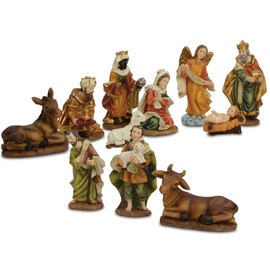 Riffelmacher & Weinberger Riffelmacher Krippenfiguren Tradition 7-9 cm, 11 teilig