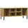 vidaXL OSLO 106 x 35 x 45 cm braun / braun