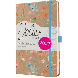 Sigel Wochenkalender 2027 A5 blau/rot