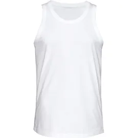 H.I.S. Tanktop "Unterziehshirt, Unterhemd für Herren", Herren, Gr. 4/S, bunt (weiß, rot, marine), Single Jersey, Obermaterial: 100% Baumwolle, unifarben, Basic, körpernah normal, Rundhals, Tops Tanktop, unifarben, Rundhalsausschnitt, aus Baumwolle