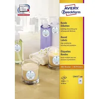 Avery Zweckform Etiketten L3415-100 weiß 40,0 x 40,0 mm