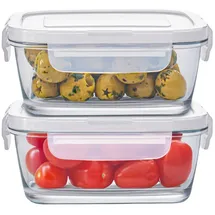 konzept 11 Frischhaltedose transparent 300 ml 2-teiliges Set