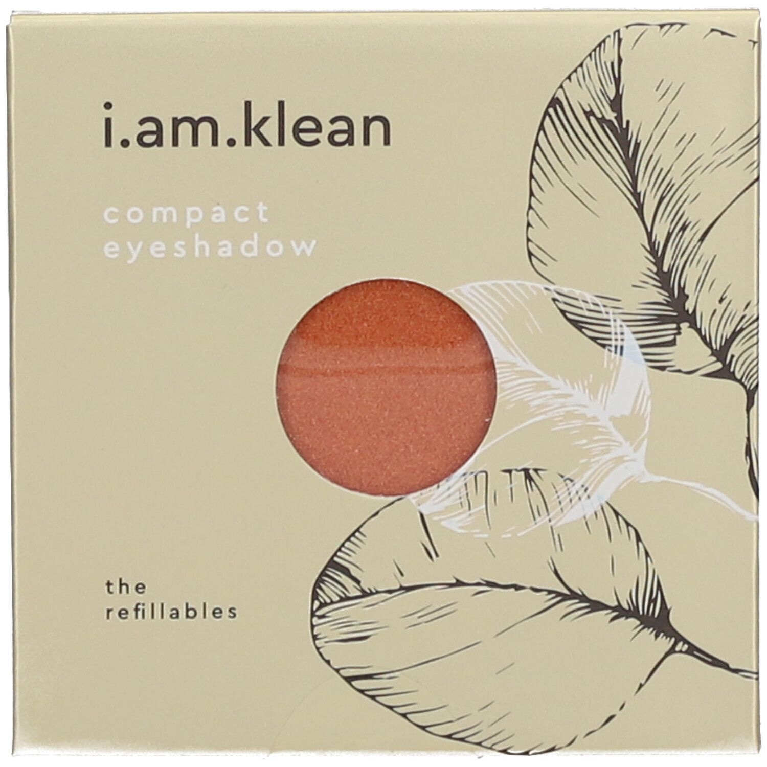 i.am.klean New Compact Mineral Eyeshadow Amber 1 pc(s) fond(s) de teint