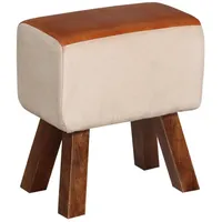 Marrakesch Orient & Mediterran Interior Hocker Adeon 45 x 45 x 45 cm Braun
