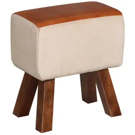 Marrakesch Orient & Mediterran Interior Hocker Adeon 45 x 45 x 45 cm Braun