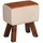 Marrakesch Orient & Mediterran Interior Hocker Adeon 45 x 45 x 45 cm Braun