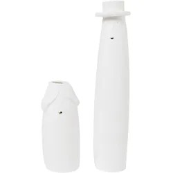 räder Vase Familienbande Oma & Opa 2er Set weiß 0017538