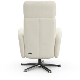 sit&more TV-Sessel Grenoble elektrisch 71 x 110 x 82 cm Beige mit Kopfteilverstellung
