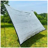 Alunetz Schattennetz Auto, Sonnenschutz Alu Folie Hitzeschutz Aludecke Alunetz Reduziert Hitze für Auto, Terrasse Sonnenschutz UV-Schutz Sonnenschutz Zelt Garten, für Hunde, Terrasse, Dachgeschoss ( S