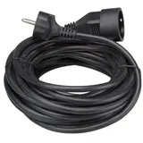 Perel Verlängerungskabel - 10 m - Schwarz - 3G1.5 - Stecker-Typ E