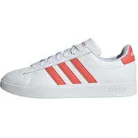 Adidas Grand Court Cloudfoam Comfort cloud white/preloved scarlet/cloud white 43 1/3