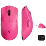 mchose K7 Ultra Lightweight Wireless Gaming Maus Pink