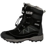 LICO Unisex Kinder Sundsvall Vs Schneestiefel, Schwarz Grau, 25 EU