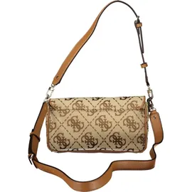 GUESS Circe Flap Shoulder Bag Latte Logo - Einheitsgröße