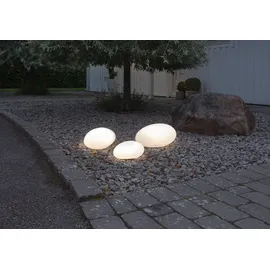 Star Trading Globy weiß, ca. 27x13 cm,