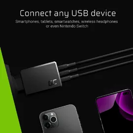 Green Cell GreenCell GC ChargeSource 3 30 W), USB Ladegerät Schwarz