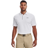 Under Armour Herren Tech Golf Poloshirt,weiß (White (100)), 3XL