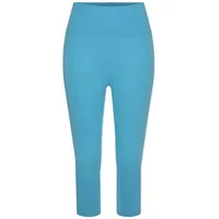 LASCANA Caprileggings Basic kniebedeckend Blau/Türkis 44/46