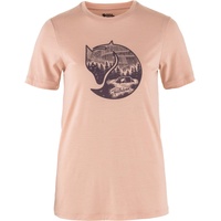 Fjällräven Abisko Wool Fox SS W chalk rose-port (302-357)