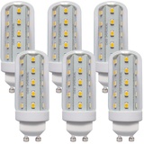 NCC-Licht 6 x LED Leuchtmittel Röhre T30 Corn 4W GU10 450lm warmweiß 3000K